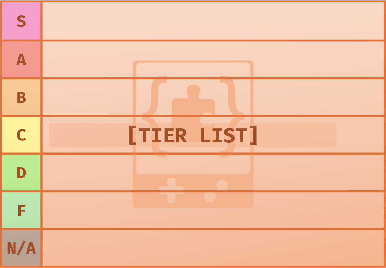 Tier List